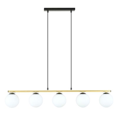 Emibig Lighting Taklampa ALLORA 5 BL OPAL