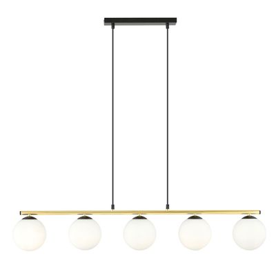 Emibig Lighting Taklampa ALLORA 5 BL OPAL