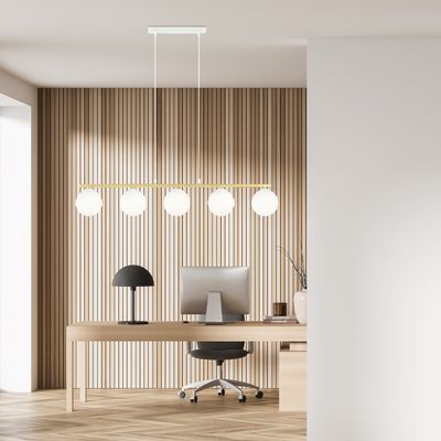 Emibig Lighting Taklampa ALLORA 5 WH OPAL