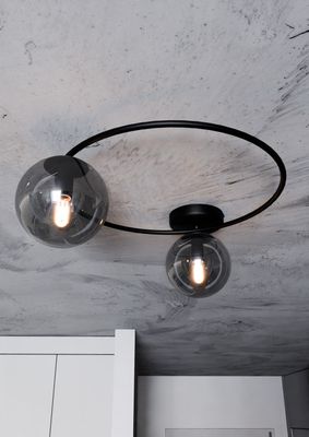 Emibig Lighting Taklampa SOPRA 2 BL GRAFIT