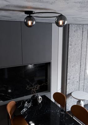 Emibig Lighting Taklampa SOPRA 2 BL GRAFIT