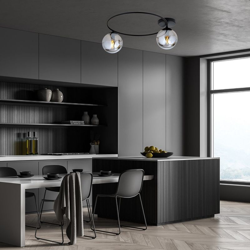 Emibig Lighting Taklampa SOPRA 2 BL GRAFIT
