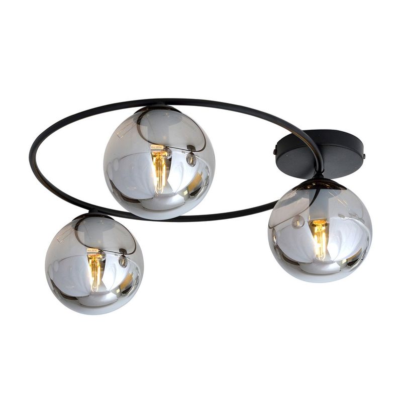 Emibig Lighting Taklampa SOPRA 3 BL GRAFIT