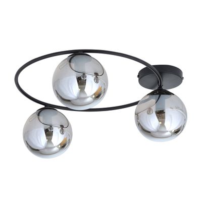 Emibig Lighting Taklampa SOPRA 3 BL GRAFIT
