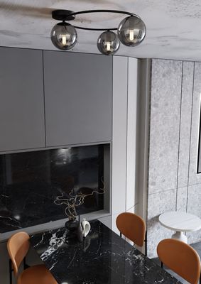 Emibig Lighting Taklampa SOPRA 3 BL GRAFIT