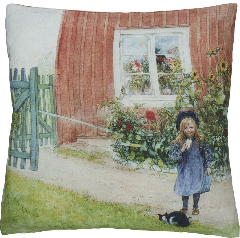 Svanefors Brita Kuddfodral Grön 45x45 cm