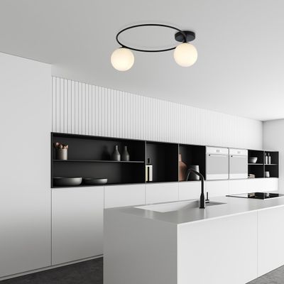 Emibig Lighting Taklampa SOPRA 2 OPAL