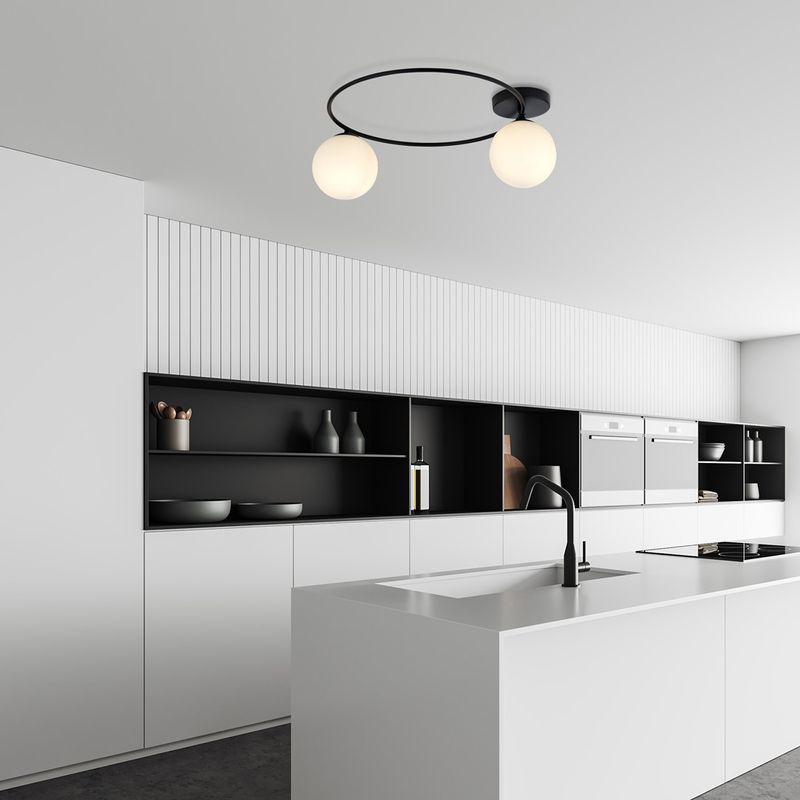 Emibig Lighting Taklampa SOPRA 2 OPAL