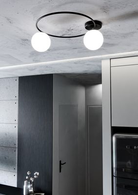 Emibig Lighting Taklampa SOPRA 2 OPAL