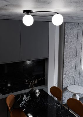 Emibig Lighting Taklampa SOPRA 2 OPAL