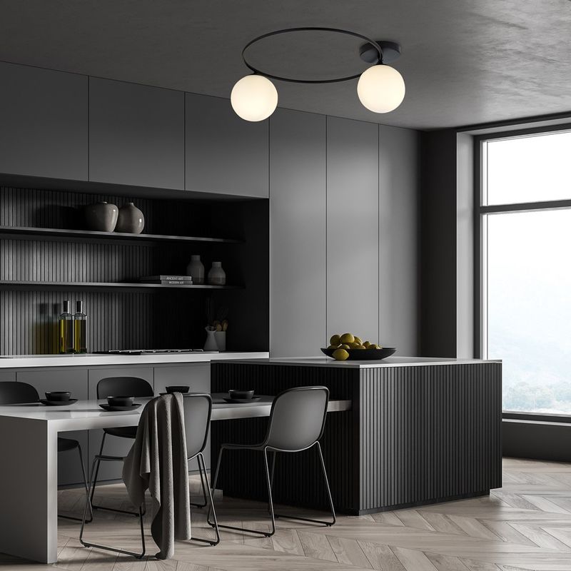 Emibig Lighting Taklampa SOPRA 2 OPAL