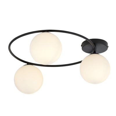 Emibig Lighting Taklampa SOPRA 3 BL OPAL