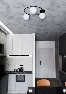 Emibig Lighting Taklampa SOPRA 3 BL OPAL