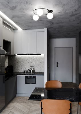 Emibig Lighting Taklampa SOPRA 3 BL OPAL