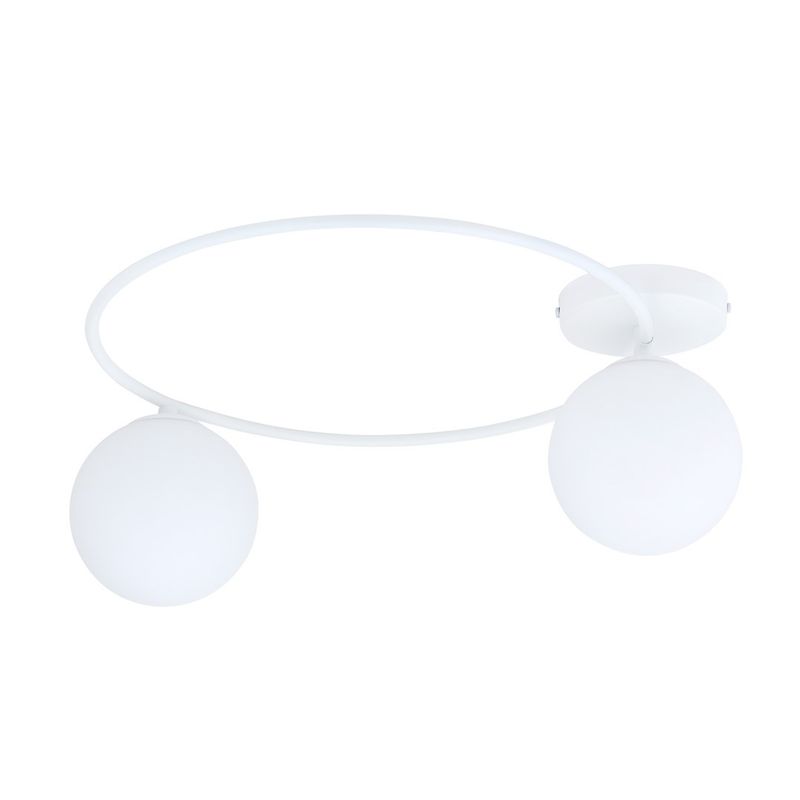 Emibig Lighting Taklampa SOPRA 2 VIT OPAL
