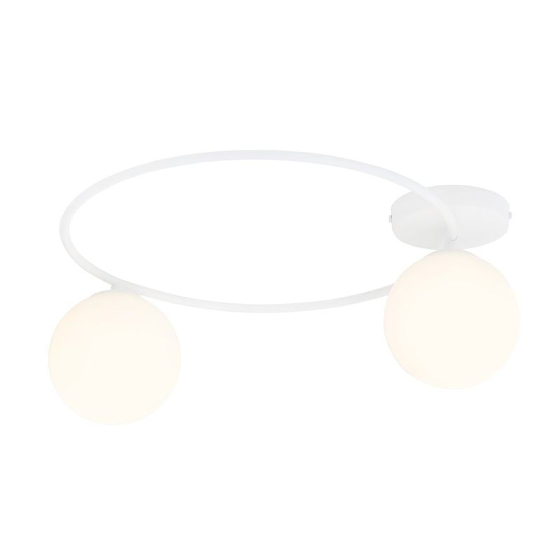 Emibig Lighting Taklampa SOPRA 2 VIT OPAL