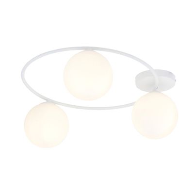 Emibig Lighting Taklampa SOPRA 3 WH OPAL