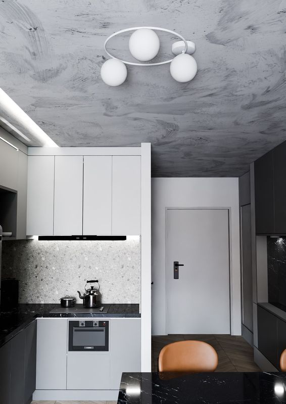 Emibig Lighting Taklampa SOPRA 3 WH OPAL