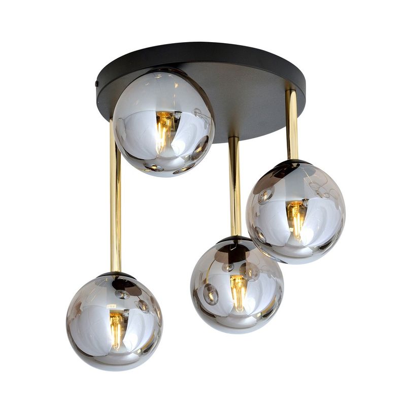 Emibig Lighting Taklampa DOLCE 4 BL GRAFIT