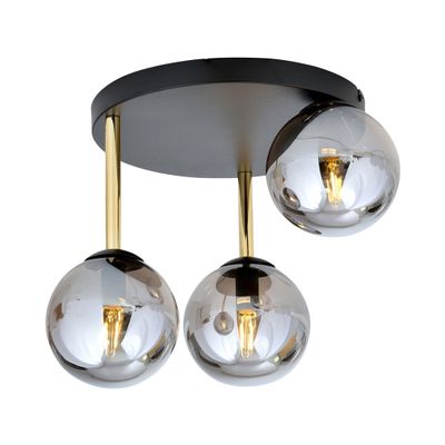 Emibig Lighting Taklampa DOLCE 3 BL GRAFIT