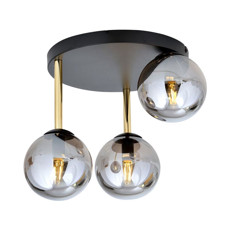 Emibig Lighting Taklampa DOLCE 3 BL GRAFIT