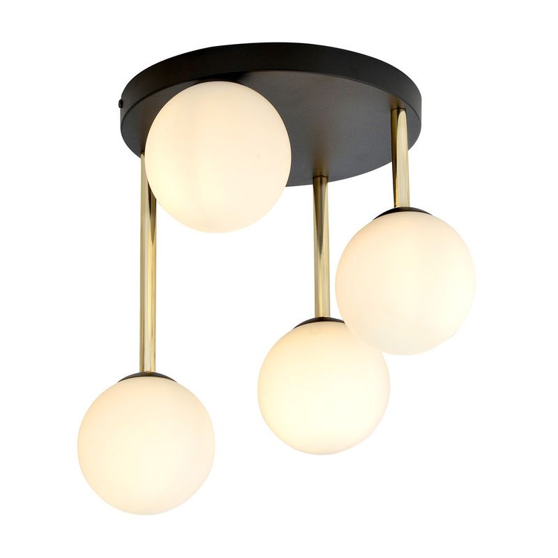 Emibig Lighting Taklampa DOLCE 4 BL OPAL
