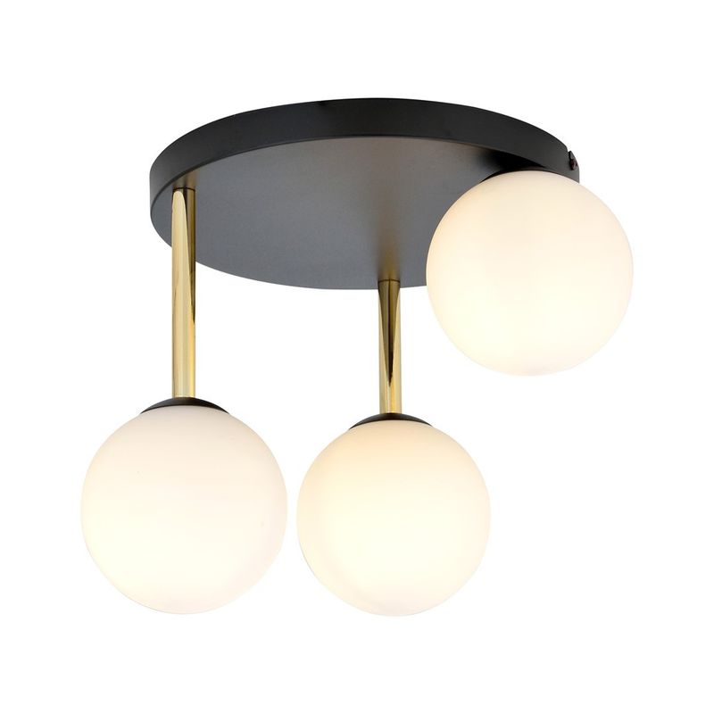 Emibig Lighting Taklampa DOLCE 3 BL OPAL