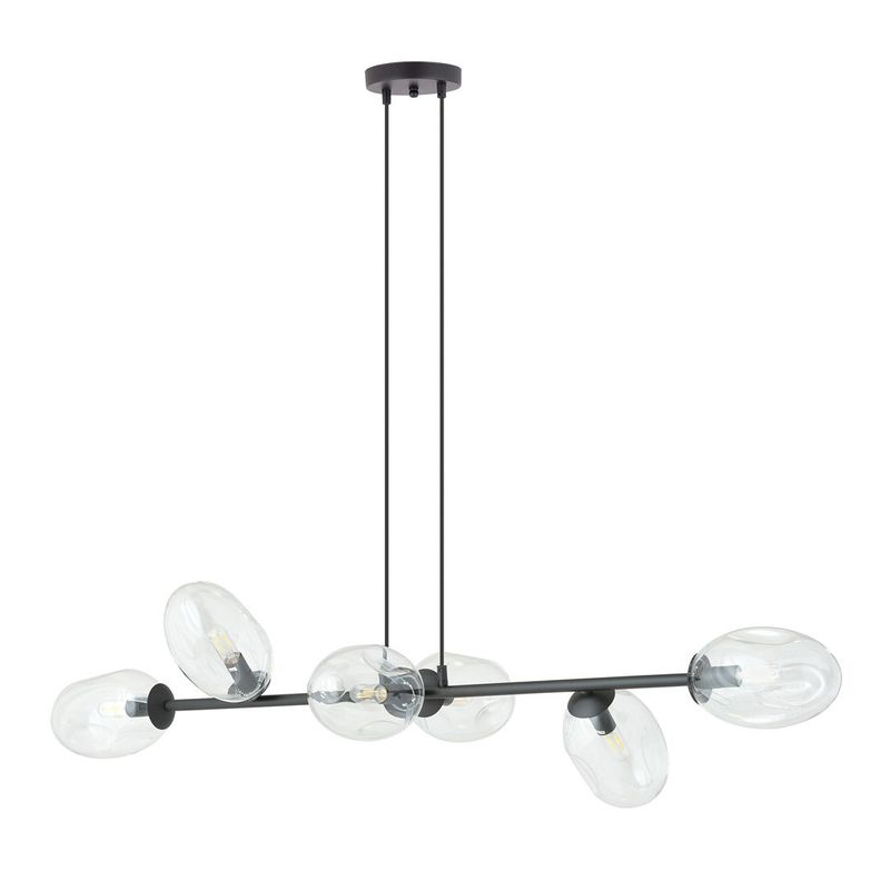 Emibig Lighting Taklampa PANDORA 6 BL TRANSPARENT