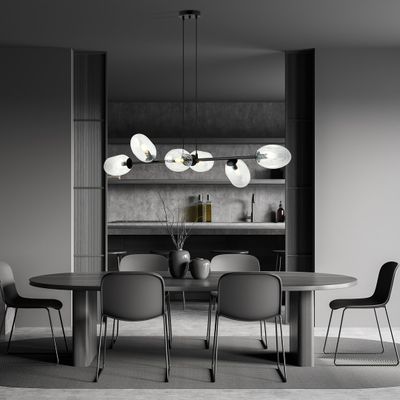 Emibig Lighting Taklampa PANDORA 6 BL TRANSPARENT