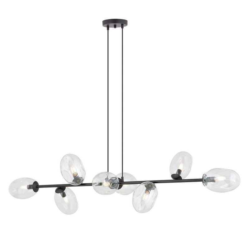Emibig Lighting Taklampa PANDORA 8 BL TRANSPARENT