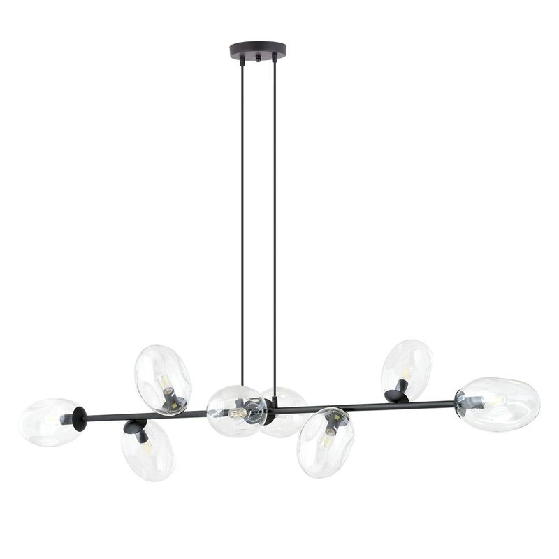 Emibig Lighting Taklampa PANDORA 8 BL TRANSPARENT