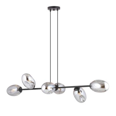 Emibig Lighting Taklampa PANDORA 6 BL GRAFIT