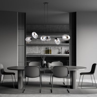 Emibig Lighting Taklampa PANDORA 6 BL GRAFIT