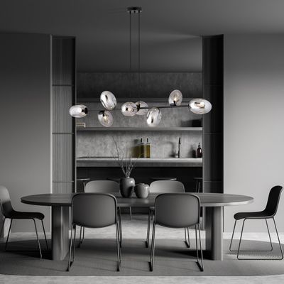Emibig Lighting Taklampa PANDORA 8 BL GRAFIT