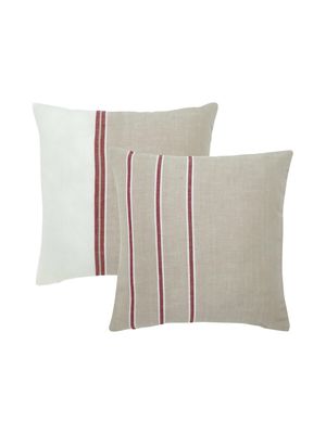 Svanefors Caisa Kuddfodral 2P Linne 2x45x45 cm