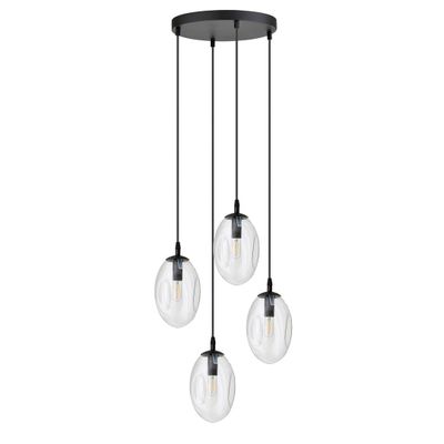 Emibig Lighting Taklampa ASTRAL 4 BL PREMIUM TRANSPARENT