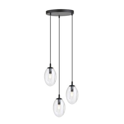 Emibig Lighting Taklampa ASTRAL 3 BL PREMIUM TRANSPARENT