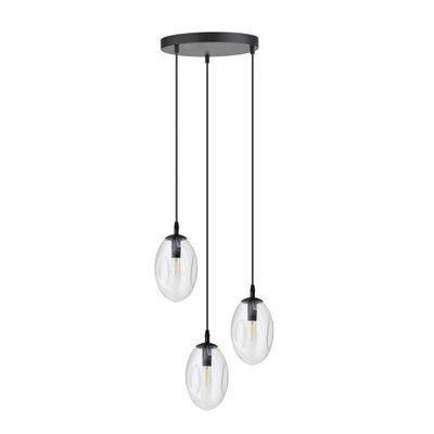 Emibig Lighting Taklampa ASTRAL 3 BL PREMIUM TRANSPARENT
