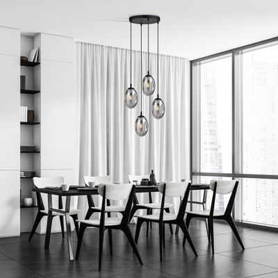 Emibig Lighting Taklampa ASTRAL 4 BL PREMIUM GRAFIT