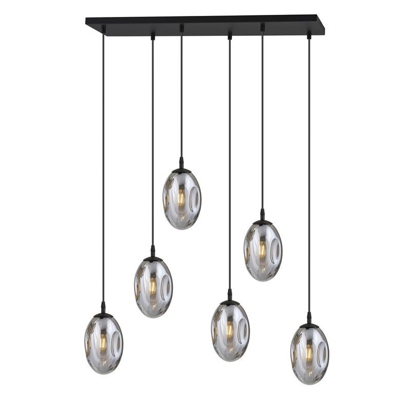 Emibig Lighting Taklampa ASTRAL 6 BL GRAFIT