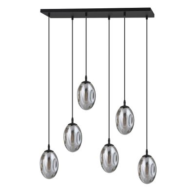 Emibig Lighting Taklampa ASTRAL 6 BL GRAFIT
