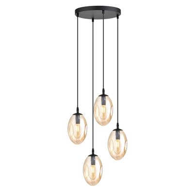 Emibig Lighting Taklampa ASTRAL 4 BL PREMIUM HONUNGSFÃ„RGAD