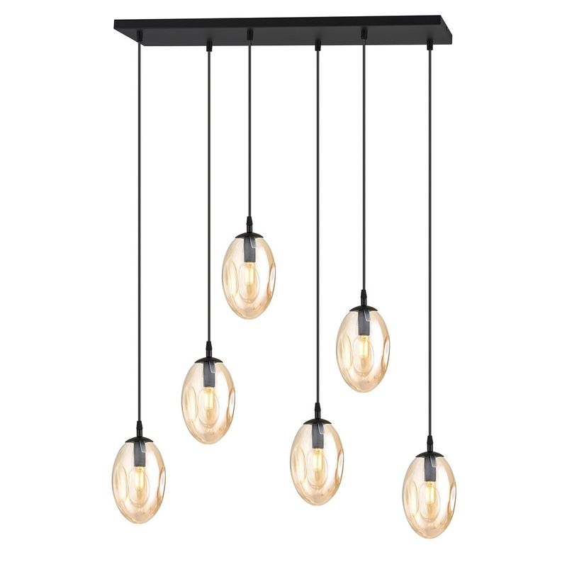 Emibig Lighting Taklampa ASTRAL 6 BL HONUNG