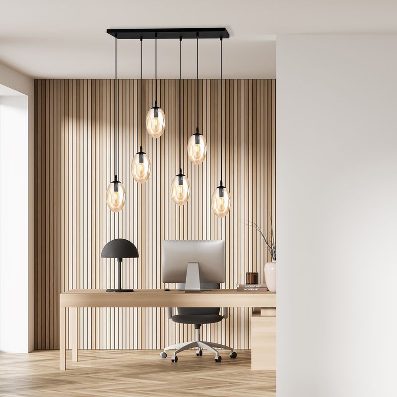 Emibig Lighting Taklampa ASTRAL 6 BL HONUNG