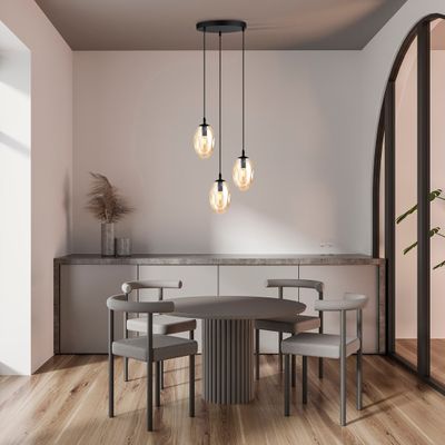 Emibig Lighting Taklampa ASTRAL 3 BL PREMIUM HONUNG