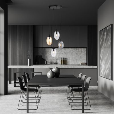 Emibig Lighting Taklampa ASTRAL 4 BL PREMIUM MIX