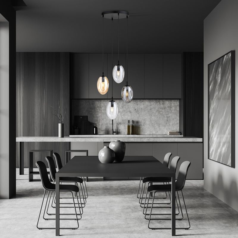 Emibig Lighting Taklampa ASTRAL 4 BL PREMIUM MIX