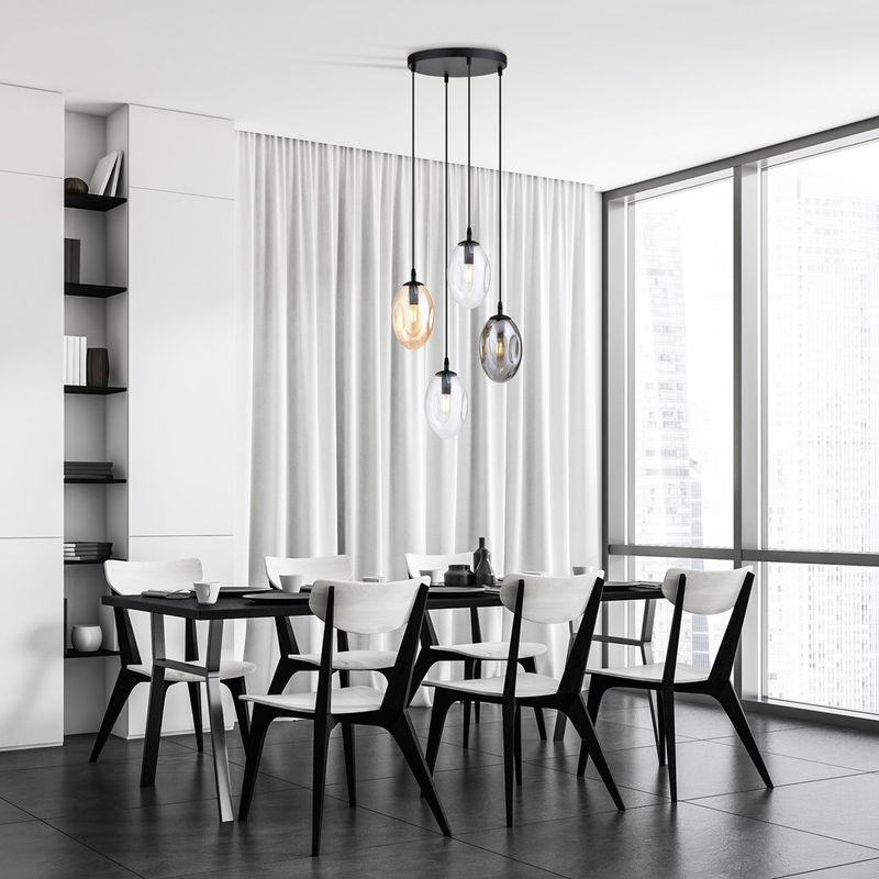 Emibig Lighting Taklampa ASTRAL 4 BL PREMIUM MIX