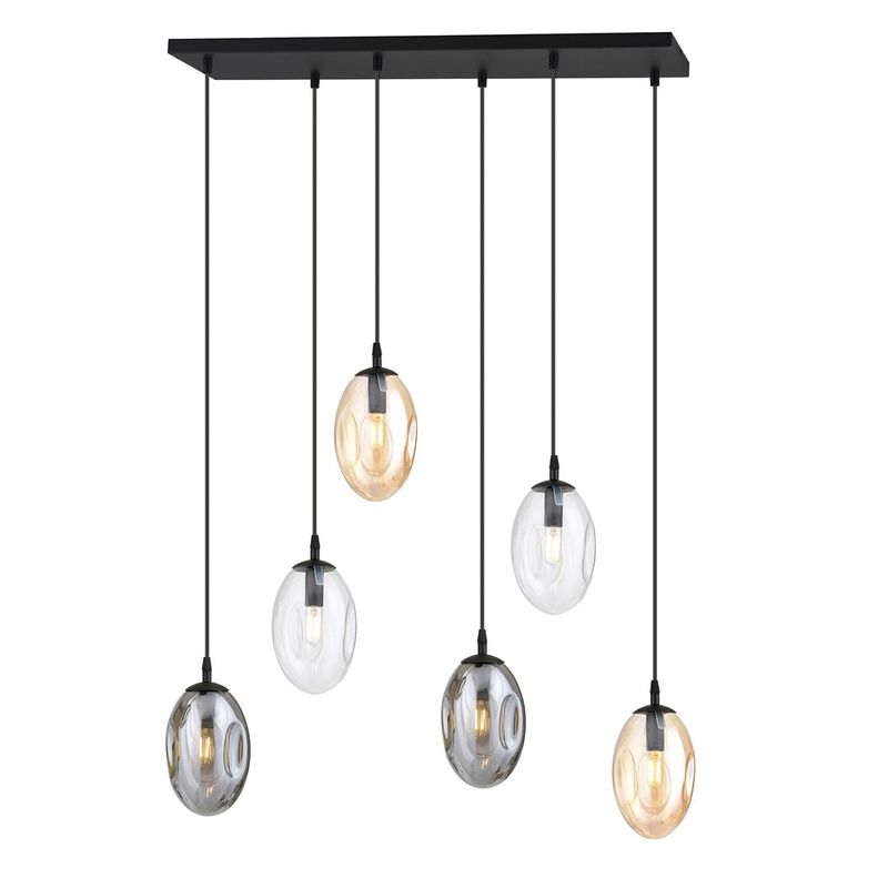 Emibig Lighting Taklampa ASTRAL 6 BL MIX