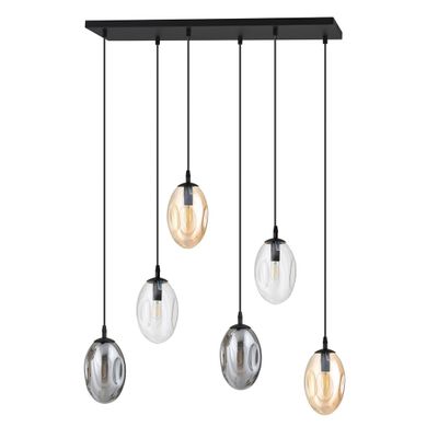Emibig Lighting Taklampa ASTRAL 6 BL MIX